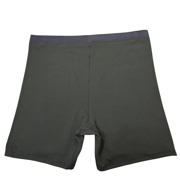 SKIMS Pointelle Logo Boxer Shorts NEW Slate 4X - Picture 3 of 8